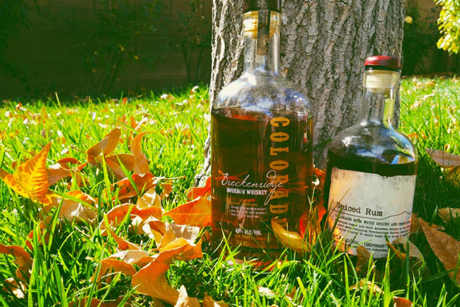 Breckenridge Bourbon and Spiced Rum