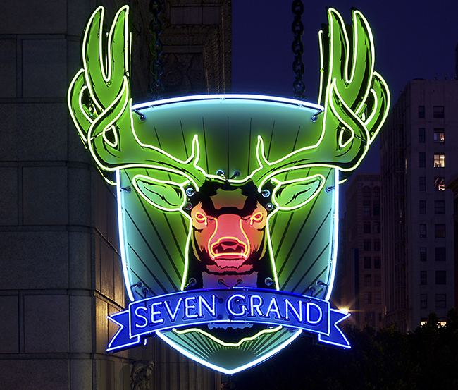 Seven Grand - Sign
