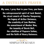 A Distiller’s Prayer
